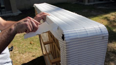 how to cut a box spring